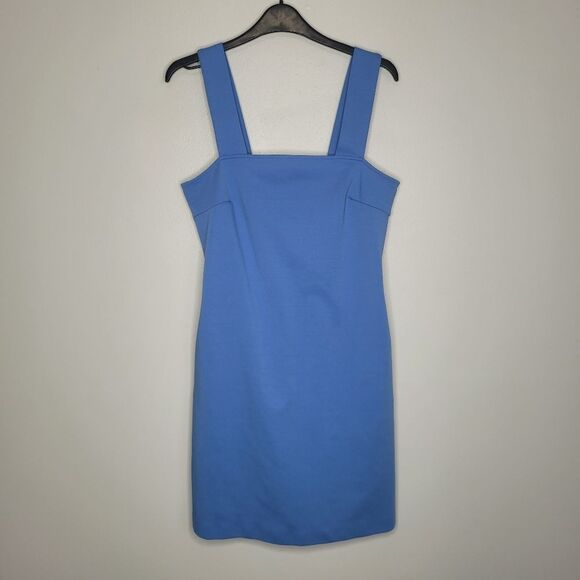 Old Navy ponte knit sleeveless minidress Pockets Flirty Square Neck Small Tall - Picture 3 of 8